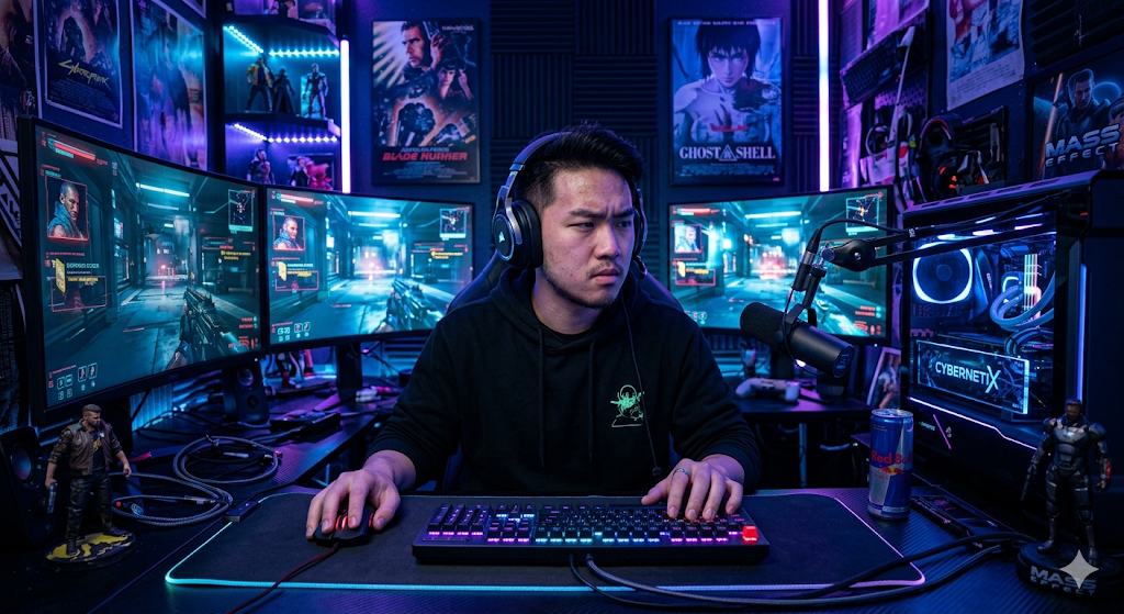Gaming Setup Pro Player